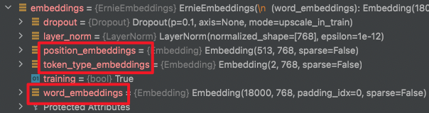 embedding